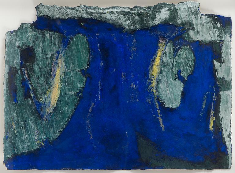 Marika Mäkelä, Sininen sommitelma.