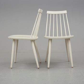 STOLAR, 4 stycken, 1900-talets mitt.