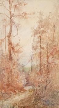 592. Julia Beck, Autumn colours, Val S:t Martin, Beaumont-le-Roger.