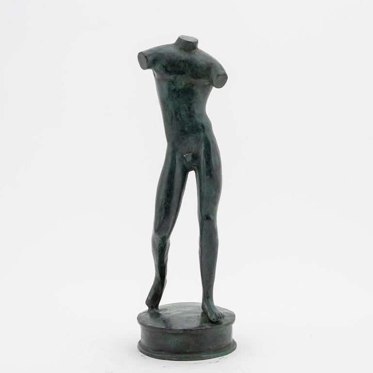Carl Milles, efter. Skulptur, brons. Märkt Millesgården. Höjd 32 cm.