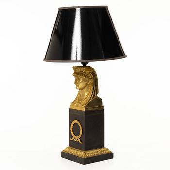 Table lamp, Empire style, period.