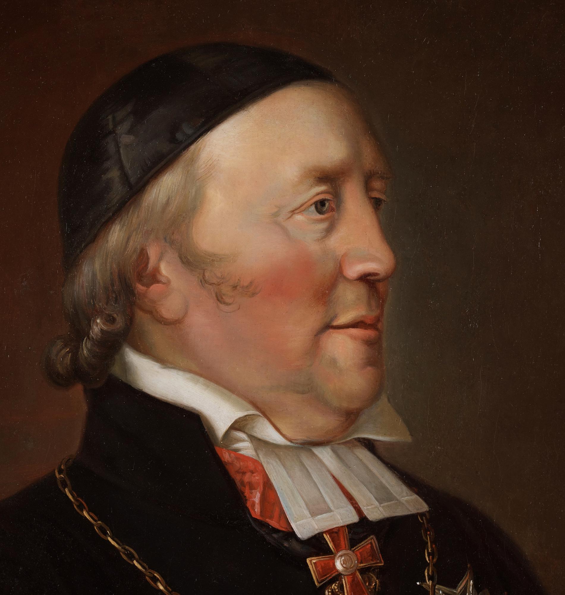 Per Krafft d.y., ”Ärkebiskop Carl von Rosenstein” (1766-1836).