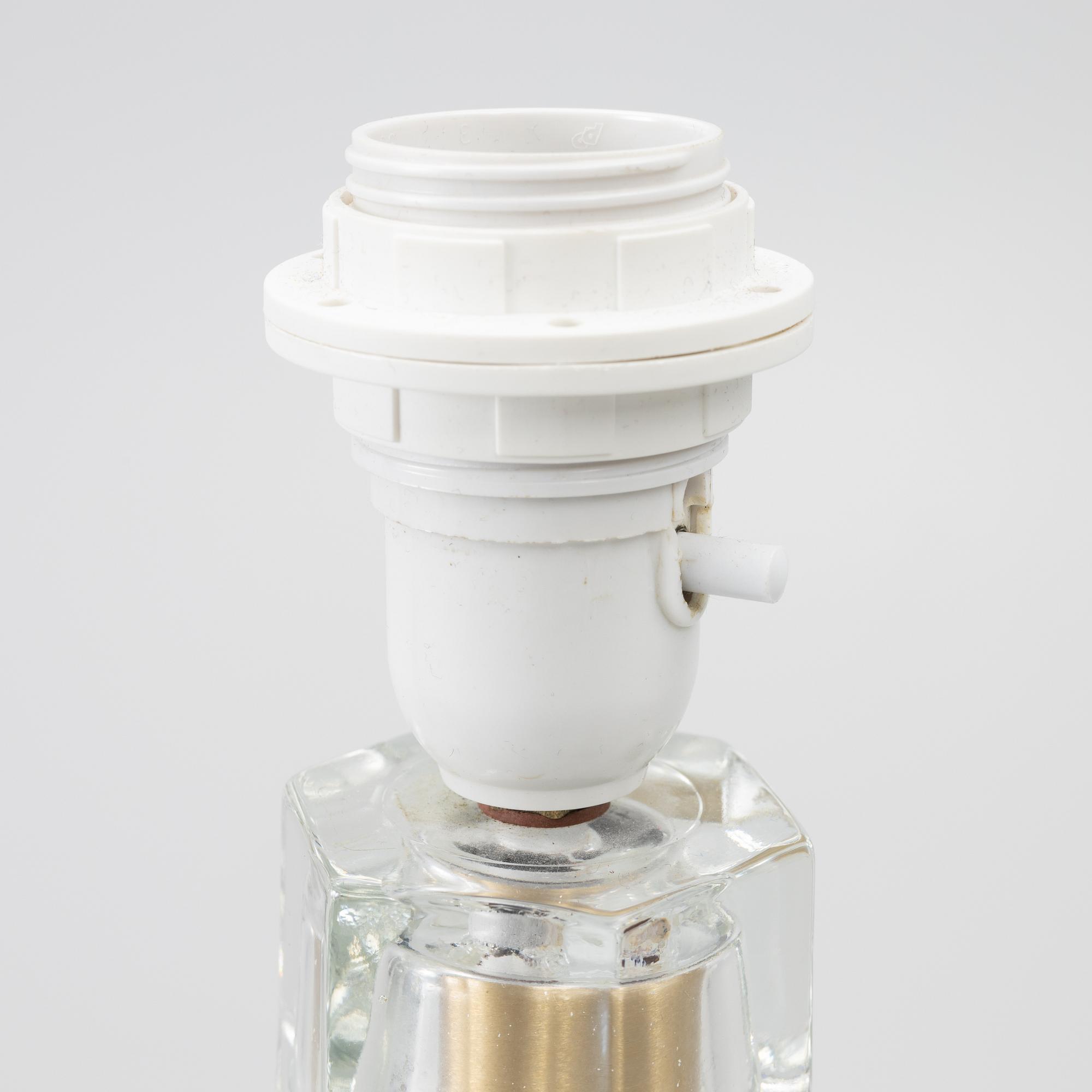 A pair of mode 531 floor lamps, Nybro Armaturfabrik, Sweden, 1960's.