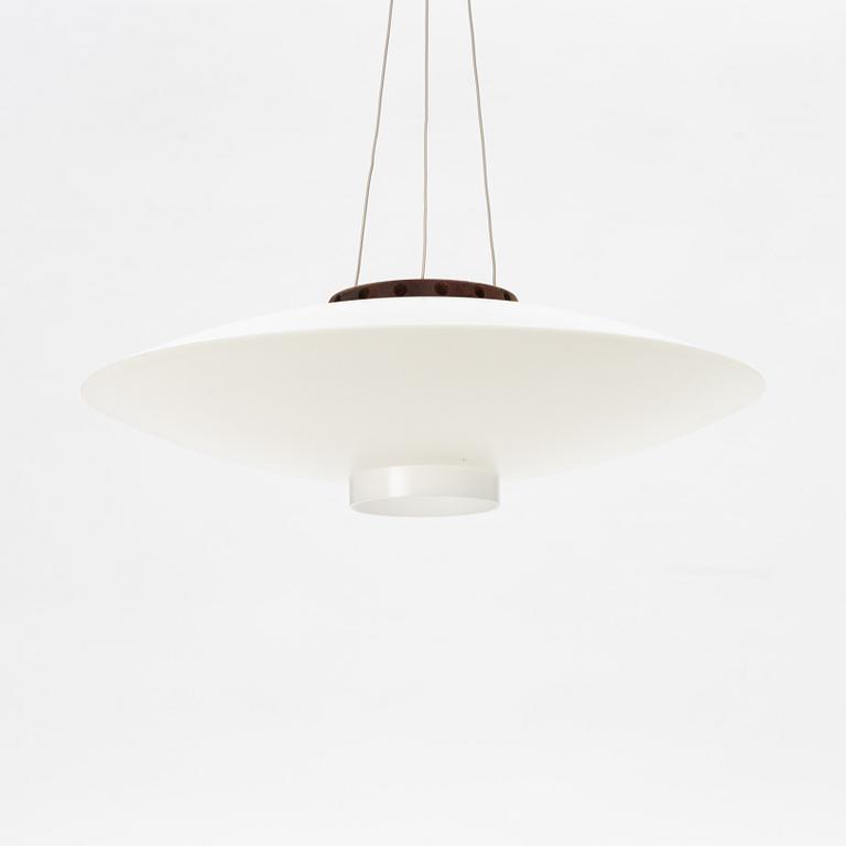 Uno & Östen Kristiansson, a model 565 'Ufo' ceiling light, Luxus, Vittsjö.