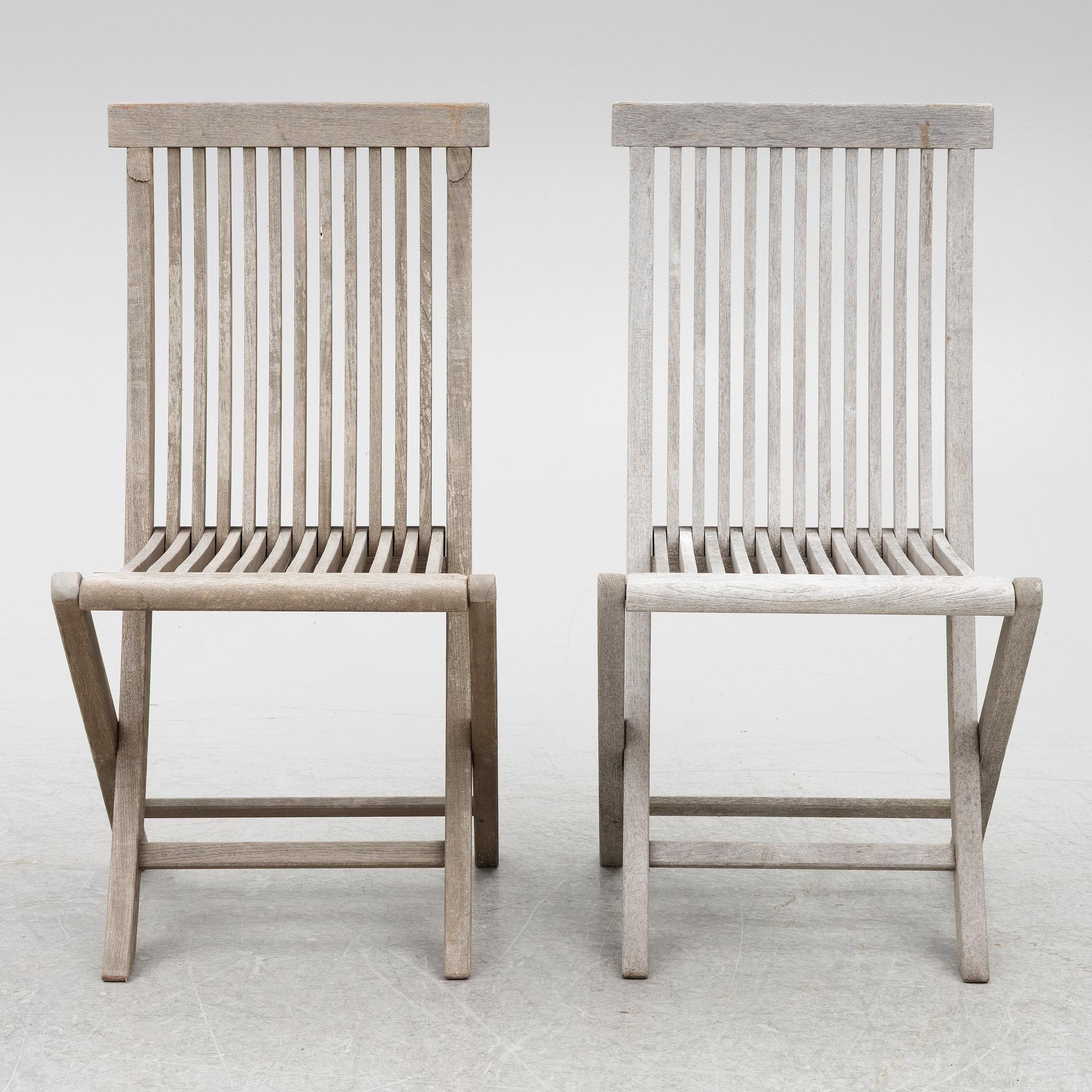 A Gunilla Norin garden set, 'Viken' by Berga Form, Sweden, 1990's/early 2000's.