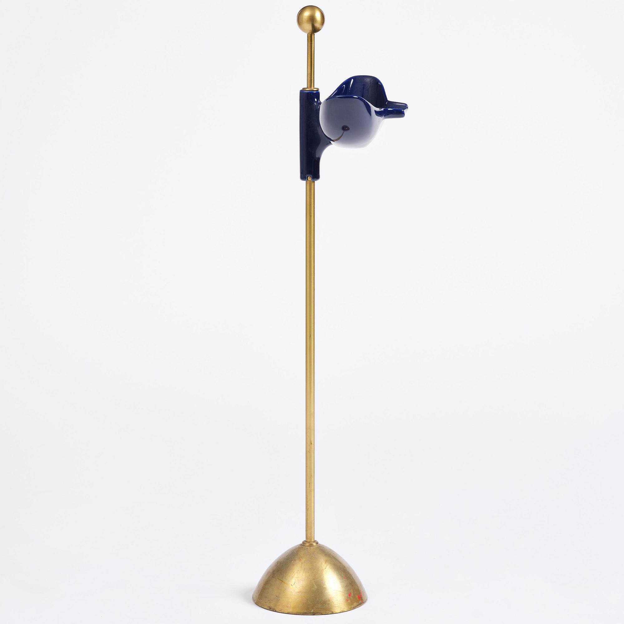 Hans-Agne Jakobsson, a rare bowl on stand model P8, Hans-Agne Jakobsson AB, Markaryd, 1950s–60s.