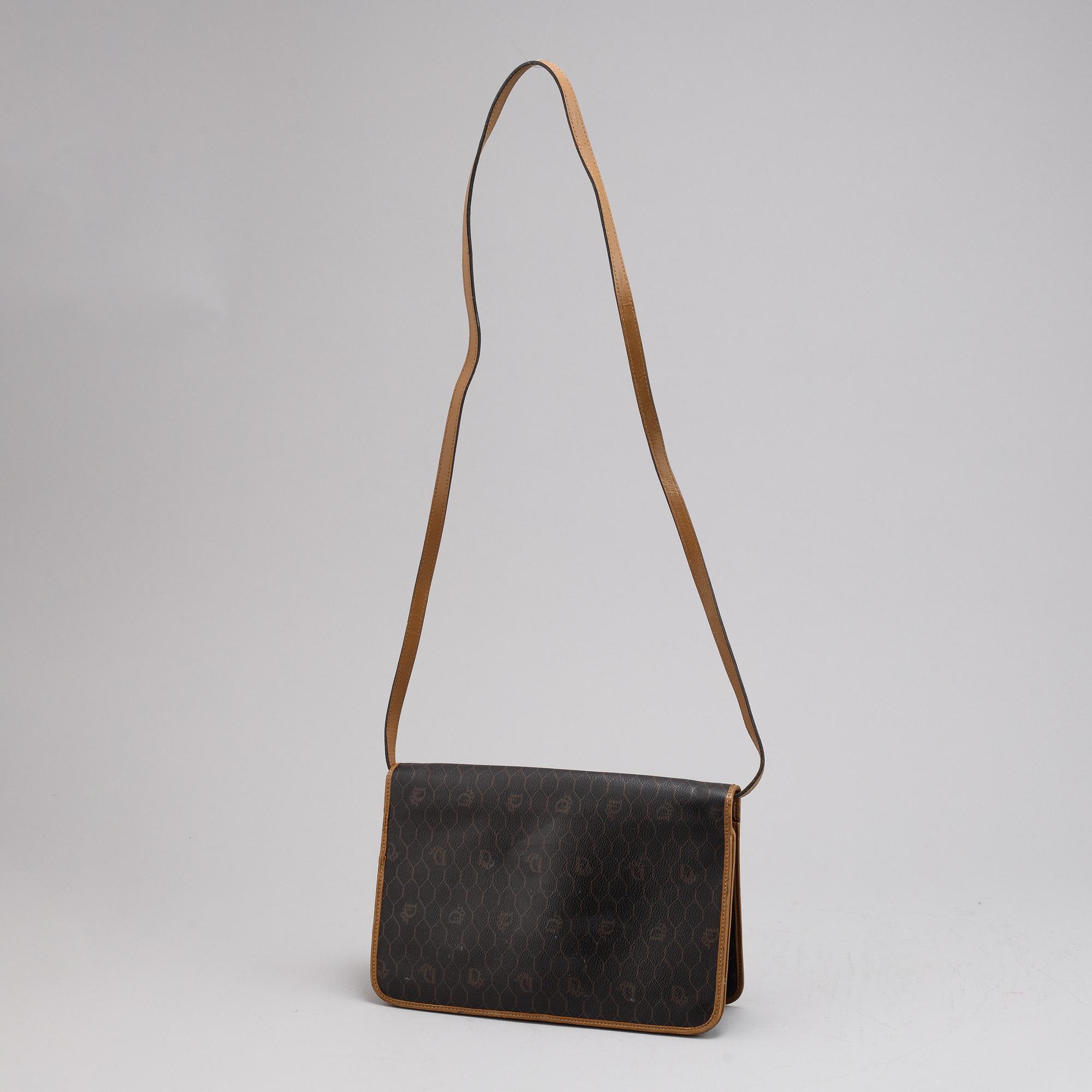 Christian Dior, a canvas handbag.