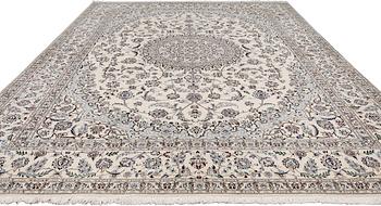 Matta, Nain, s.k. 9 LAA part silk, ca 437 x 307 cm.