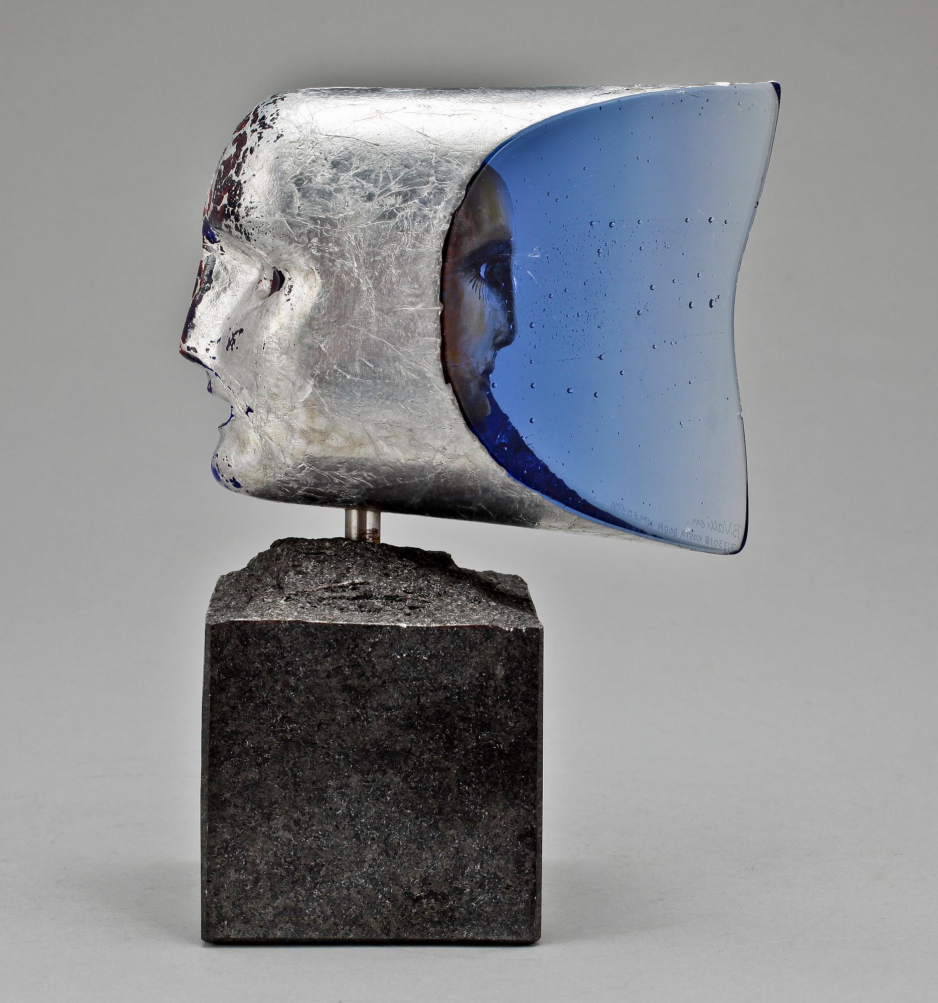 SKULPTUR, glas, Bertil Vallien, Kosta Boda, 2000-tal.