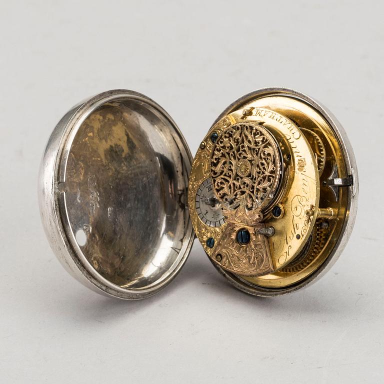 BENJAMIN ASH CHATHAM, pocket watch, turn of the century 1800, ca 49 mm.