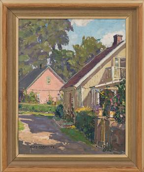 PAUL ERNST WILKE, a signed and dated oilpainting on board.