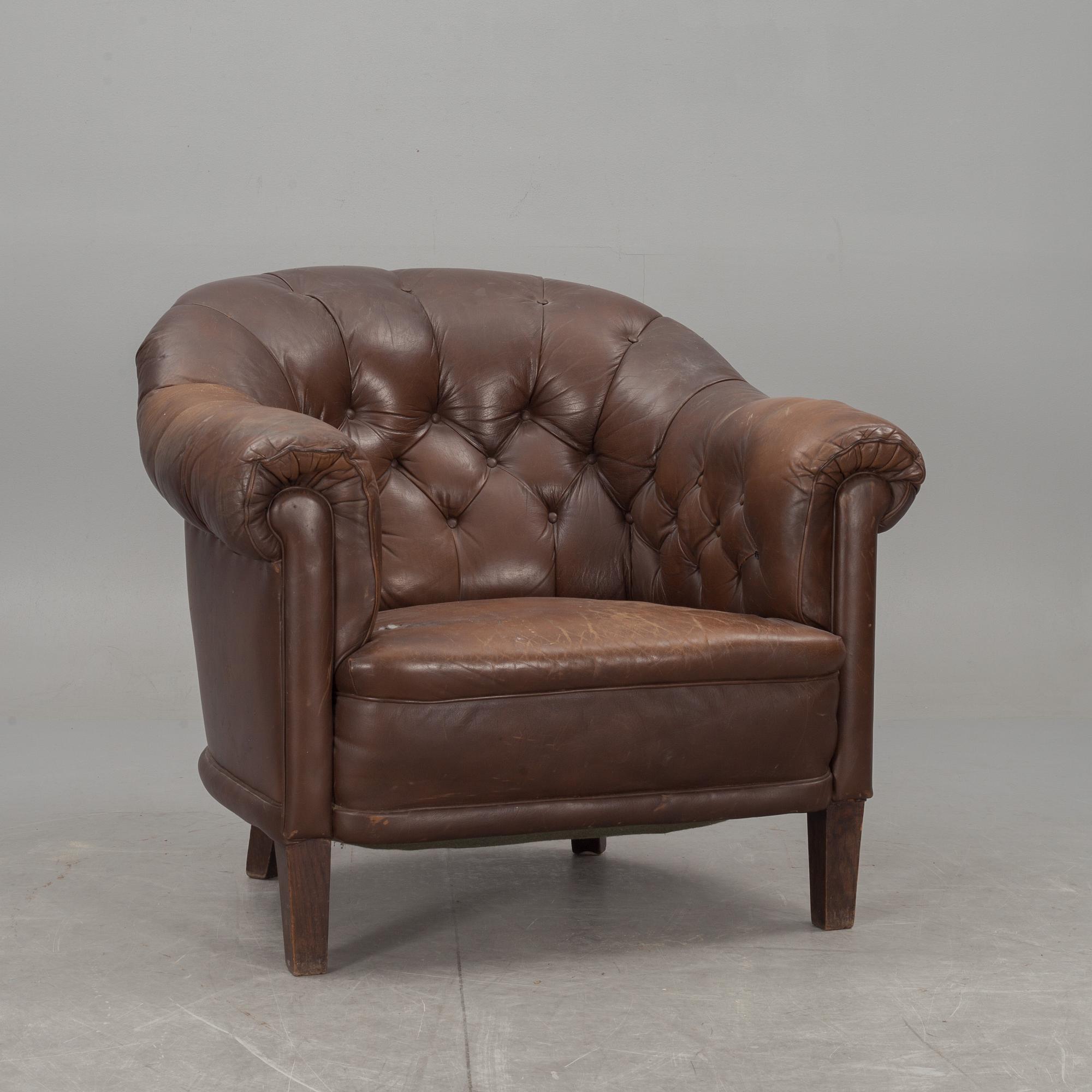 CLUBFÅTÖLJ, 1900-tal.