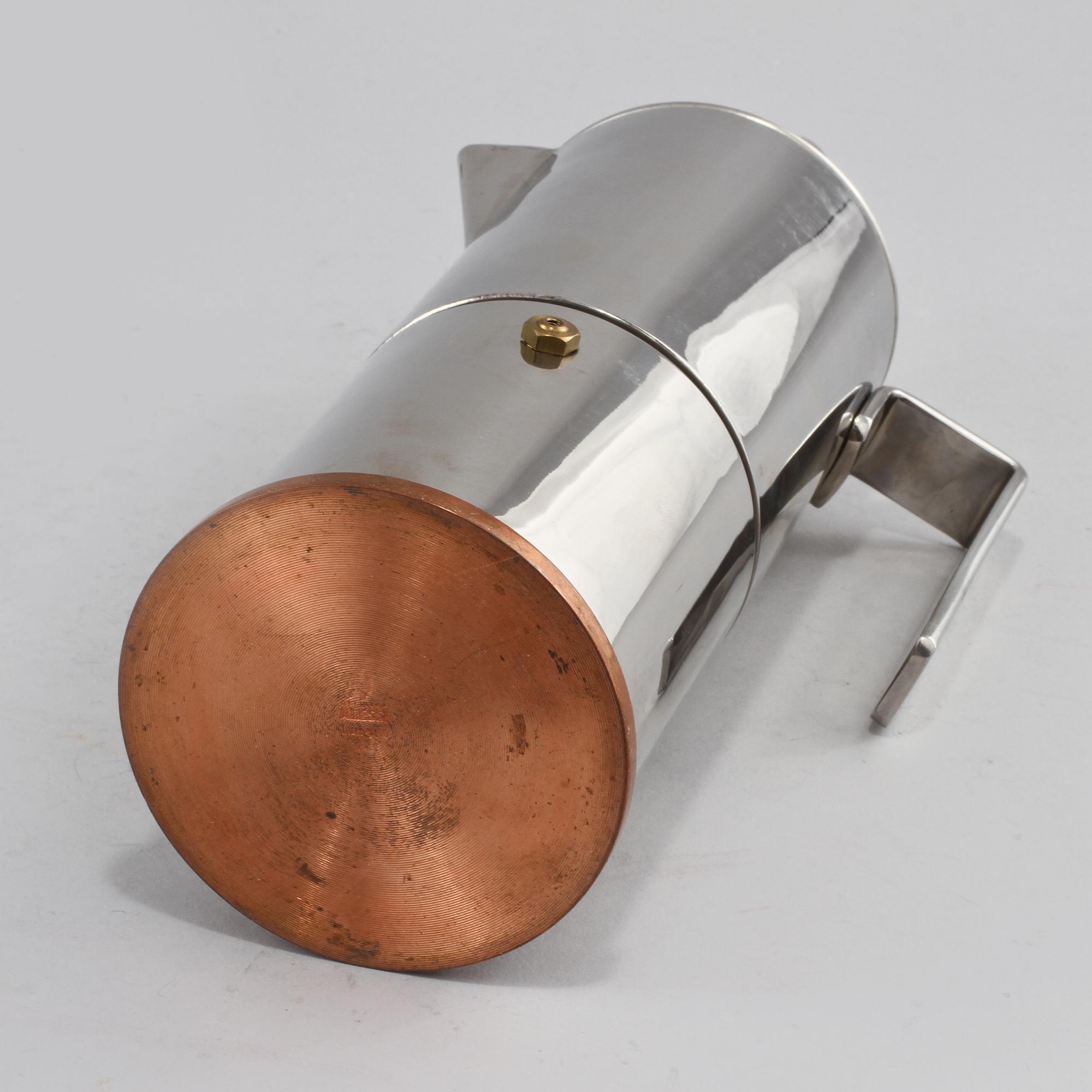 ESPRESSOBRYGGARE, "La Conica", Aldo Rossi, Alessi, 1900-talets senare del.