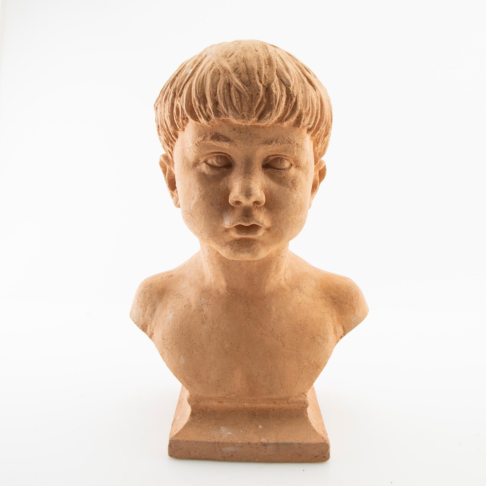 Nils Möllerberg, bust model for "Carl Gustaf", 1929.