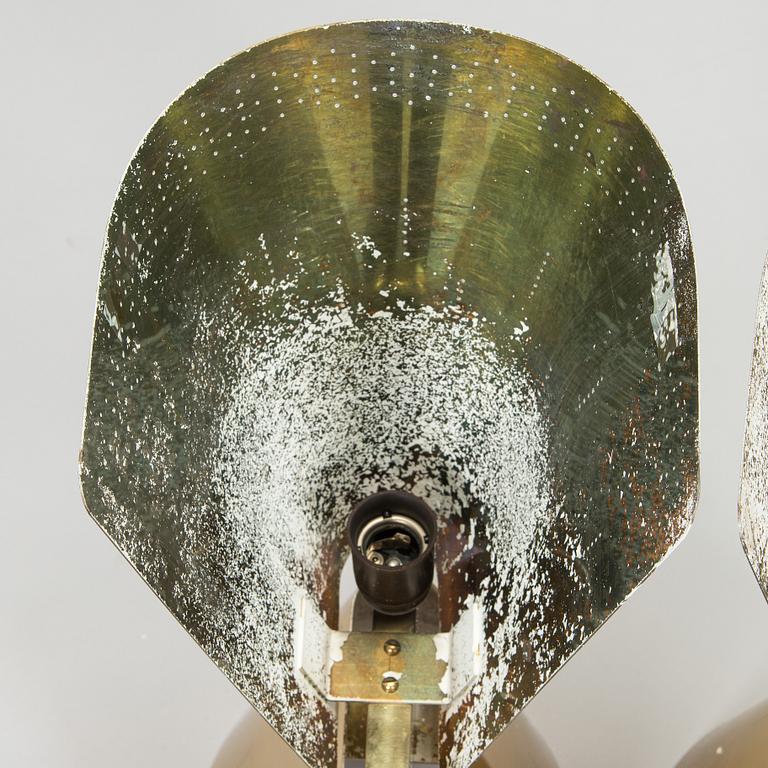 Paavo Tynell, a pair of  mid-20th century  wall lights for Taito. Made to order.