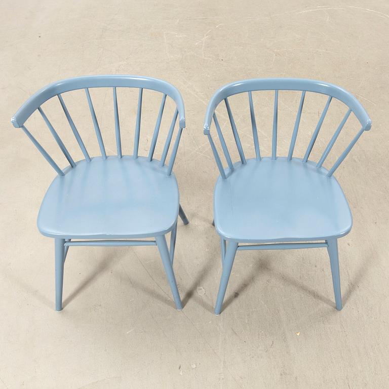 Armchairs, a pair "Florida", Bröderna Wigells Stolfabrik, second half of the 20th century.