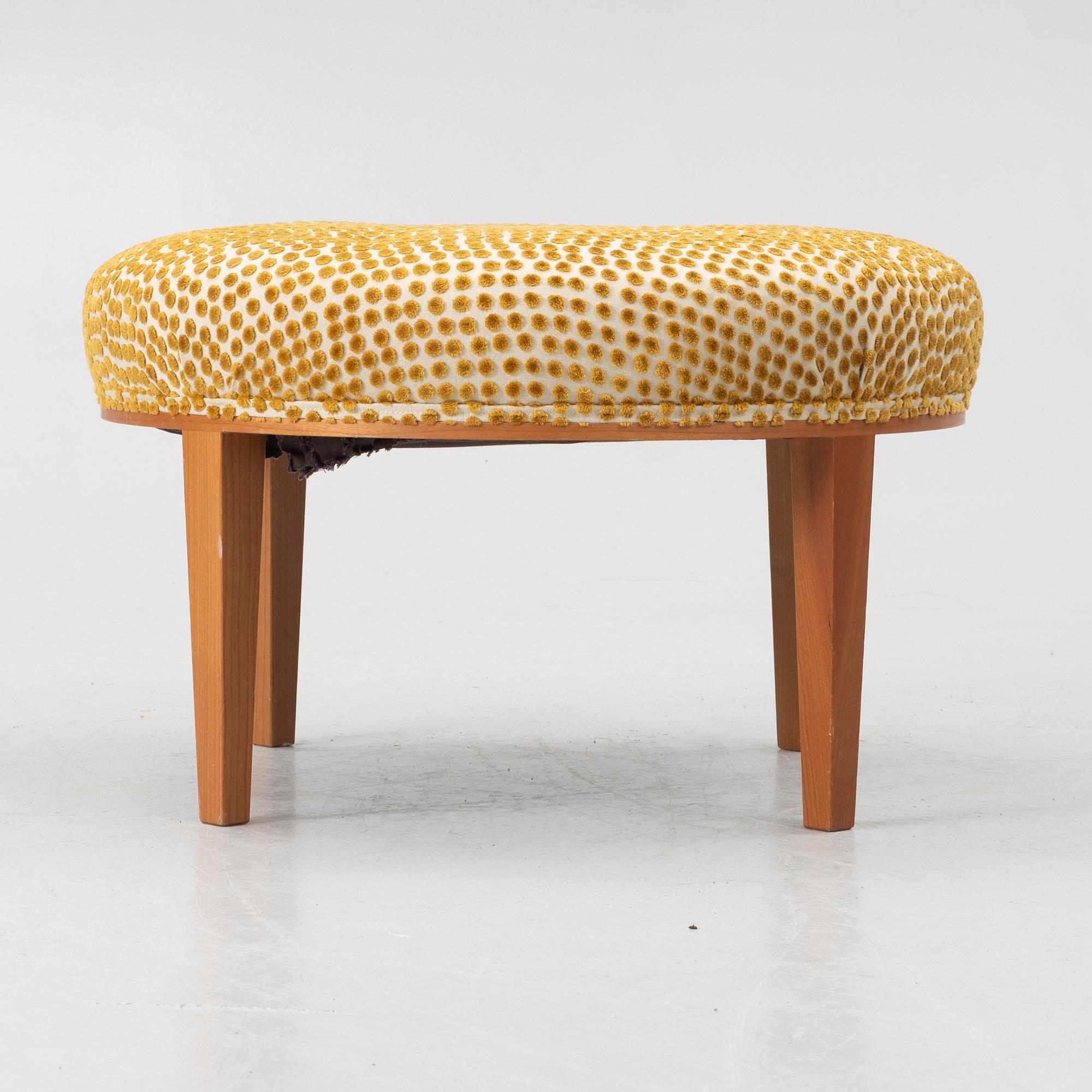Josef Frank, a model 647 stool, Svenskt Tenn, efter 1985.