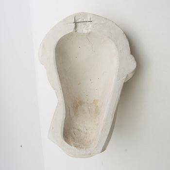 Sculpture/relief, plaster, 20th century.