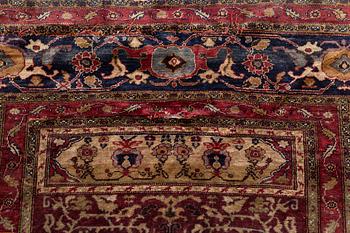 A rug, antique, Turkish silk Sivas, ca 172 x 133 cm.