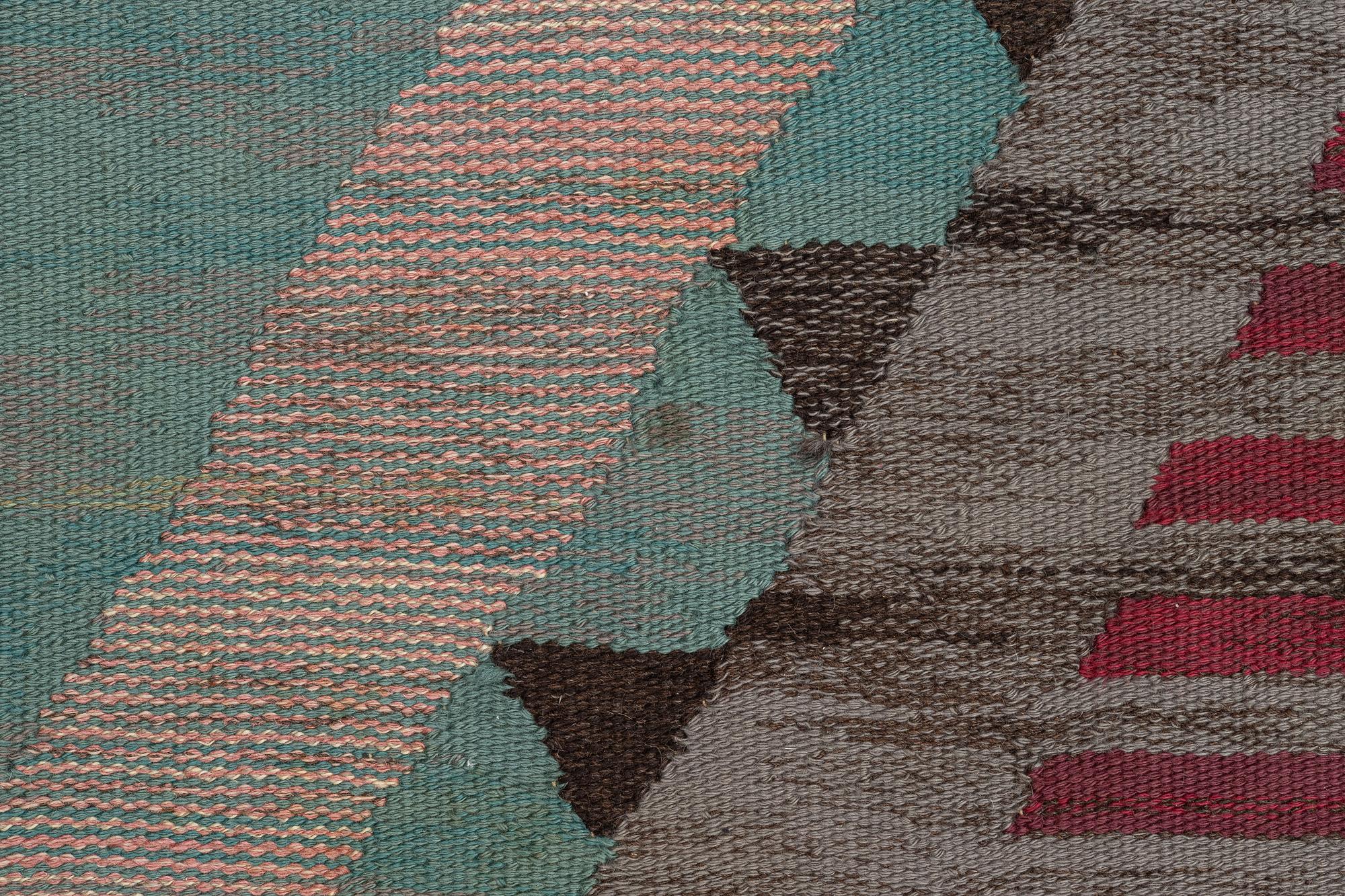 Matta, rölakan och gobelängteknik, cm 340 x 220 cm.