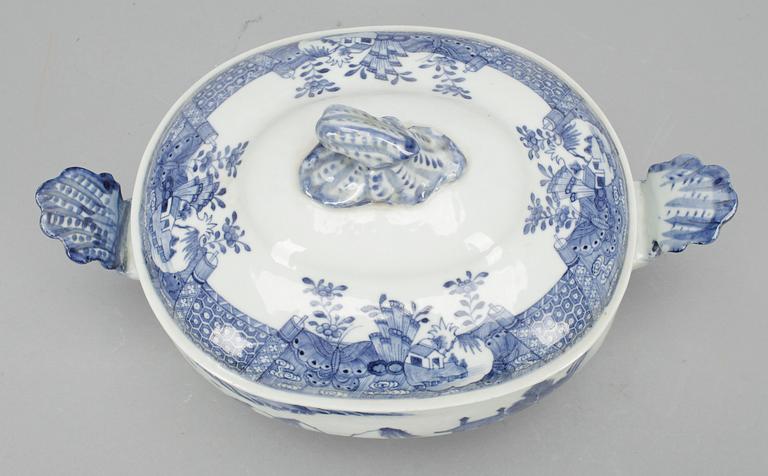 TERRIN, porslin, Kina, sen Qianlong (1736-95).