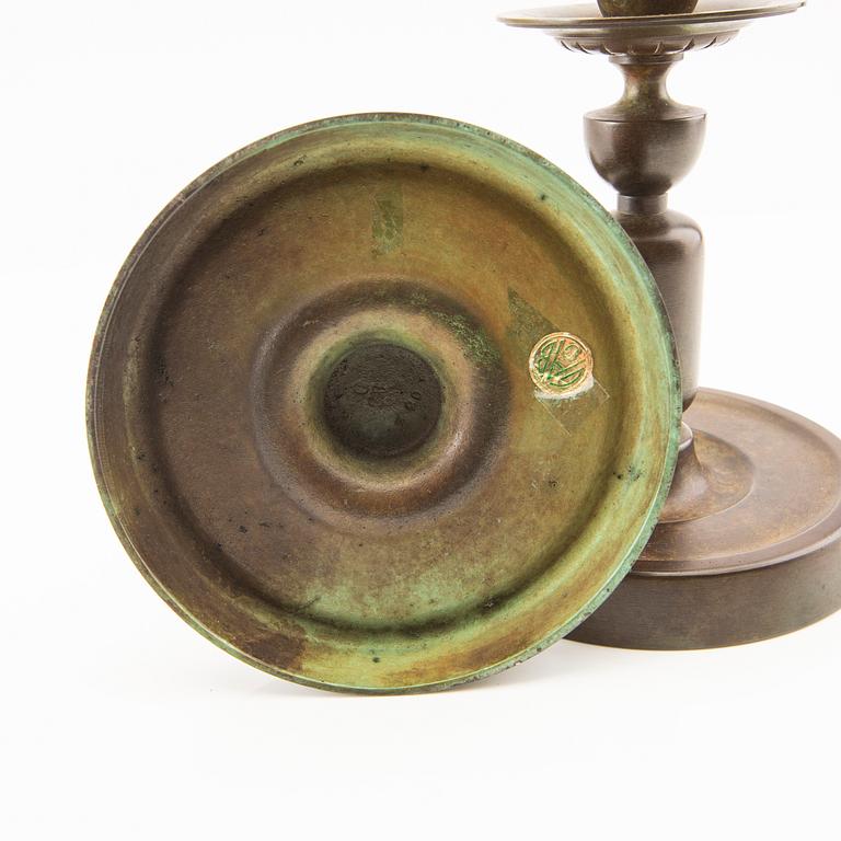 Pair of candlesticks, GAB 1920s.