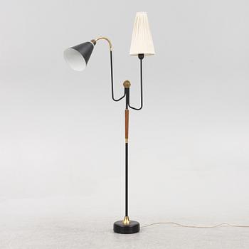 A floor lamp, Möllers Armatur, Eskilstuna, 1950s.