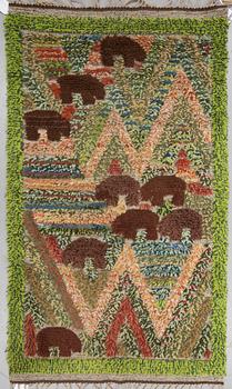 MATTO, possibly by Viola Carlberg, ca 140 x 80,5 cm.