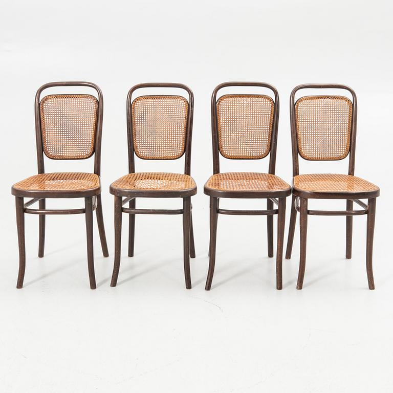Chairs, 4, Thonet, first half of the 20th century.