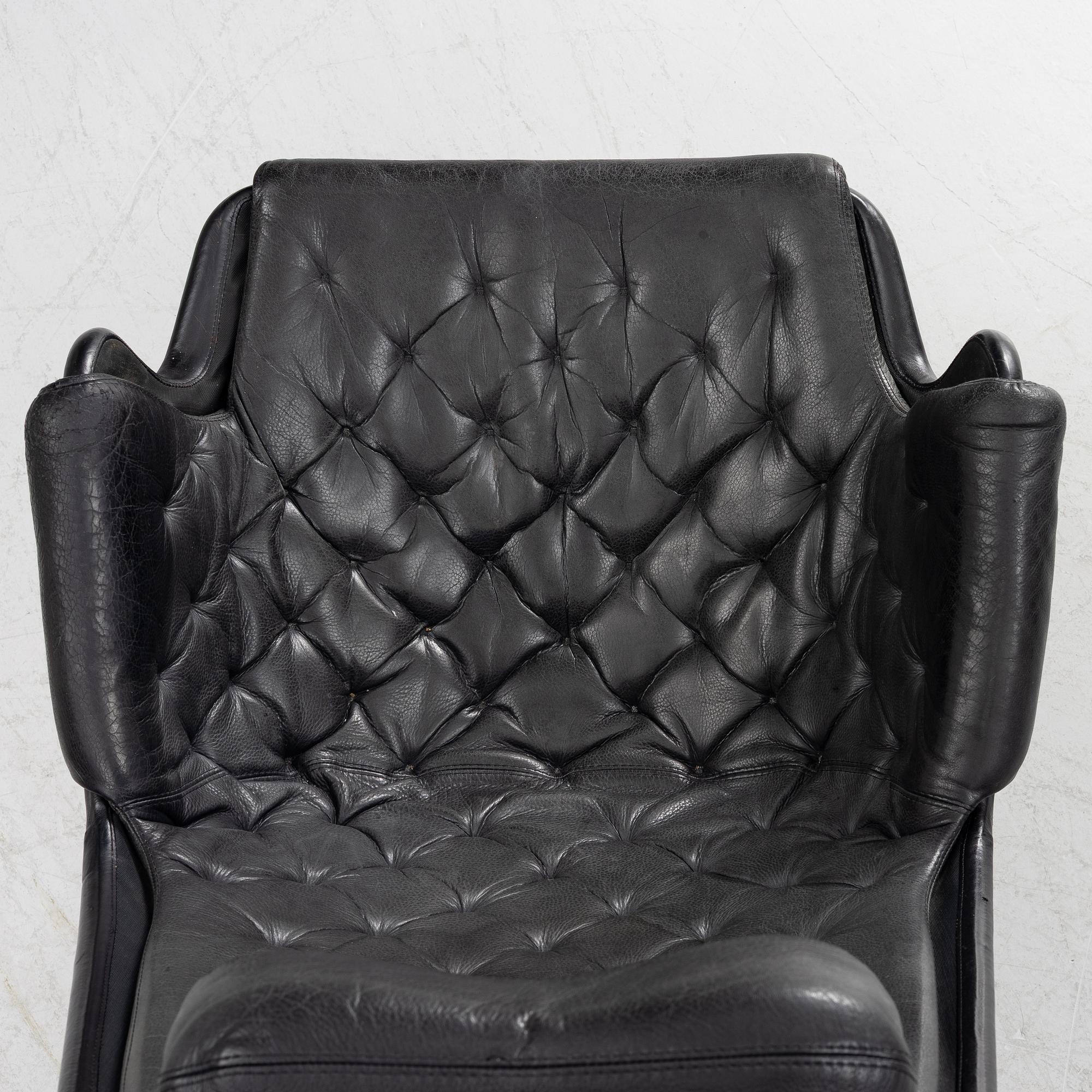 Bruno Mathsson, armchairs, a pair, "Jetson", Dux, 1970s.