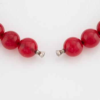 Ole Lynggaard, necklace, 8 pcs, with clasp 18K gold.