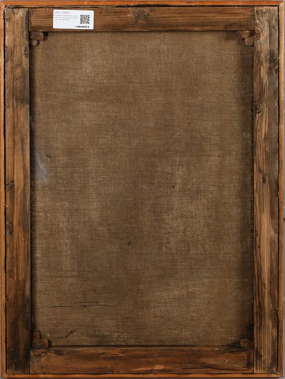 OKÄND KONSTNÄR, olja på duk, monogramsignerad EE och daterad 1918.