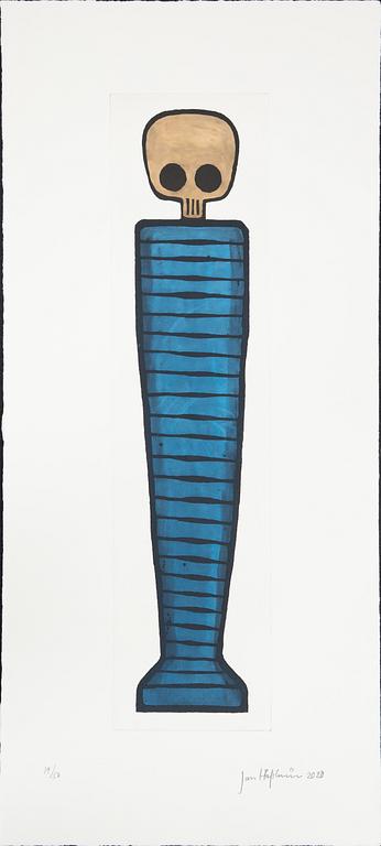 Jan Håfström, "The Mummy" (blue).