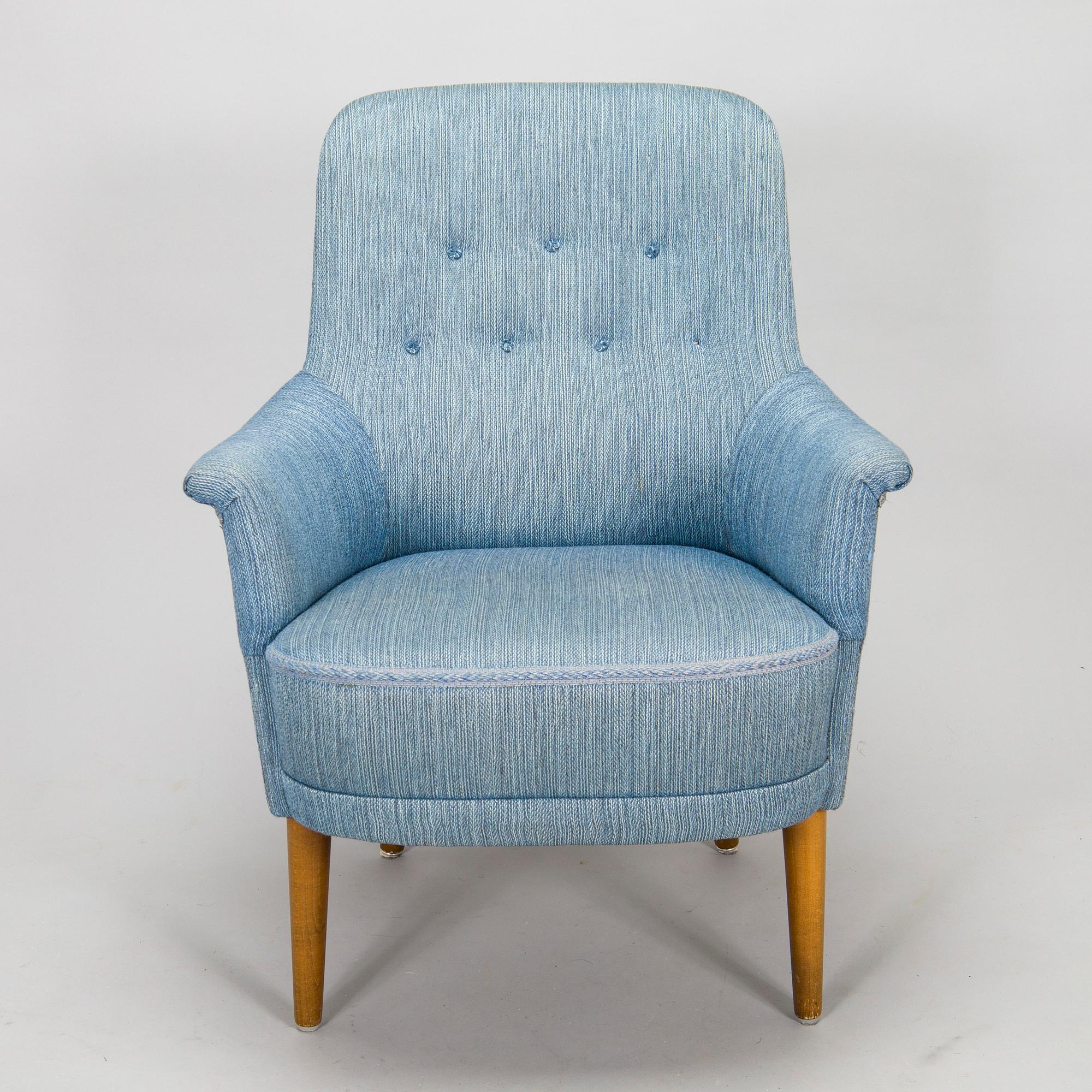 Carl Malmsten, fåtölj, "Samsas" 1900-talets andra hälft.