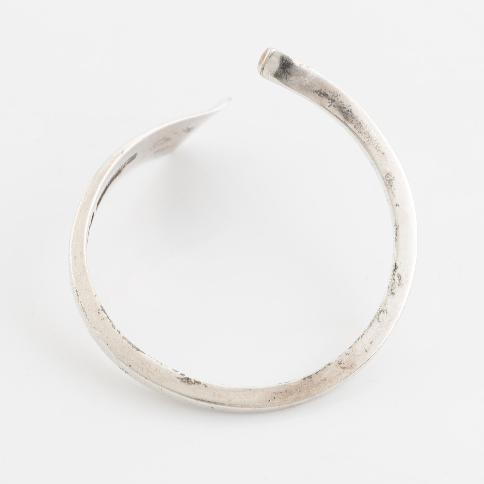 Sven-Erik Högberg, bangle, silver.