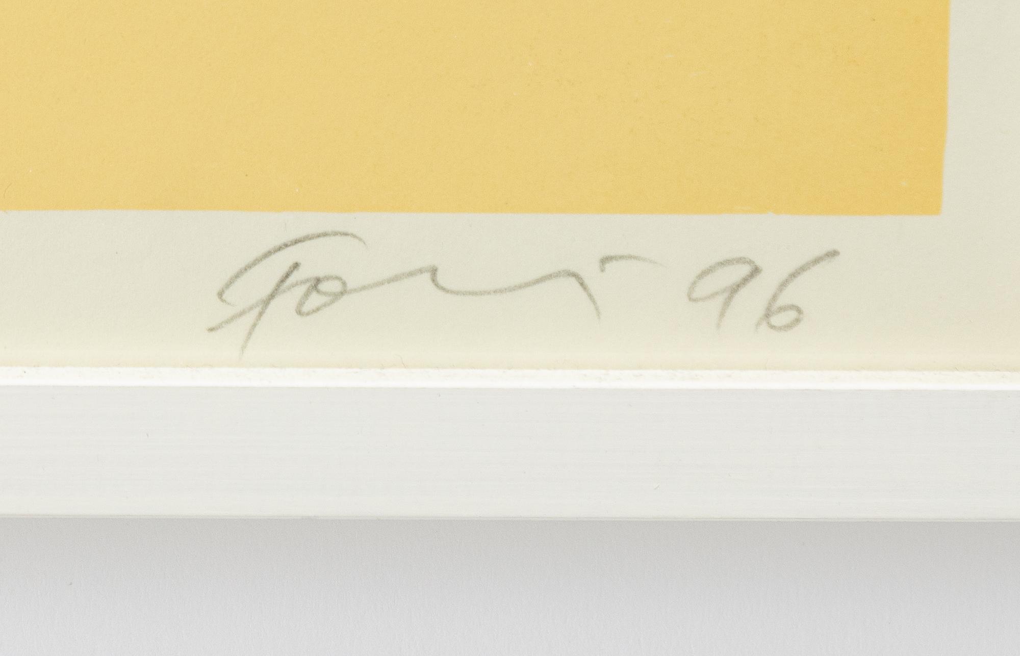 Günther Förg, "Ohne Titel 1".