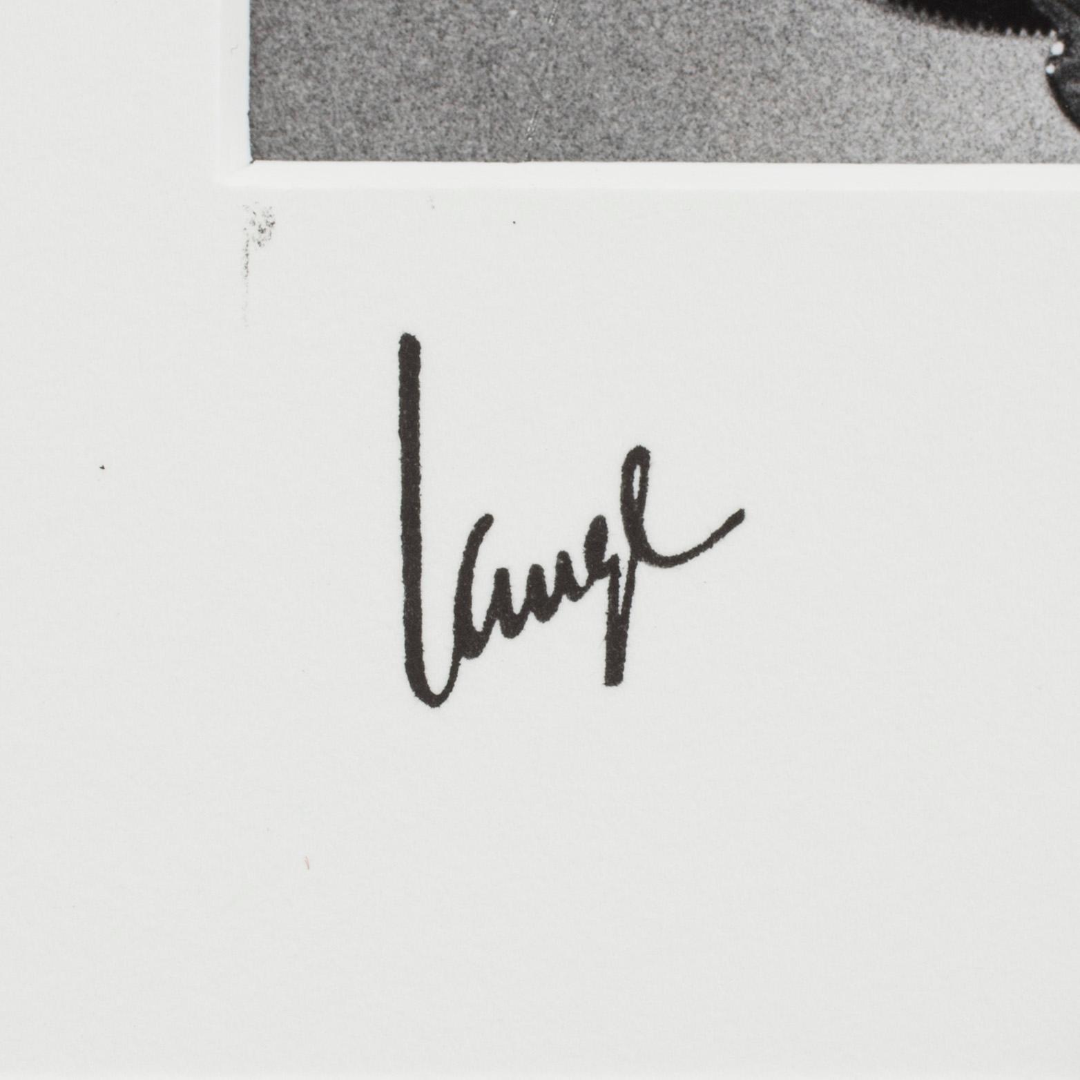 ÅKE LANGE, fotografi, silvergelatin, 1930/-tal, stämpelsignerat.