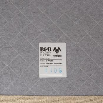 Antonio Citterio, sofa, "Charles" BB Italia Maxalto, contemporary.