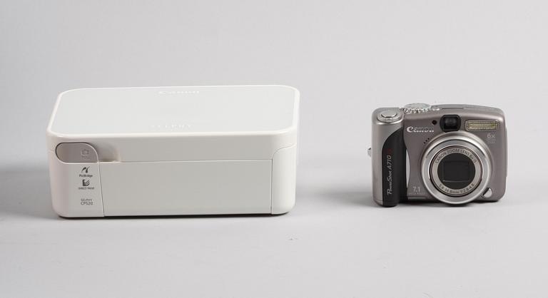 DIGITALKAMERA samt FOTOSKRIVARE. Canon.