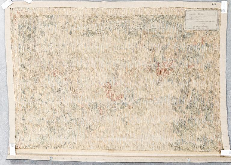TAPET, maskinvävd, Manufacture d'Aubusson Robert Four, modern tillverking, ca 135x185.