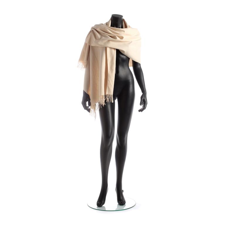 CHRISTIAN DIOR, cashmere shawl.