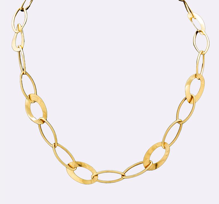 Collier, 18K guld, 15,9g, inköpt guldsmed Björn Nilsson Kristianstad.