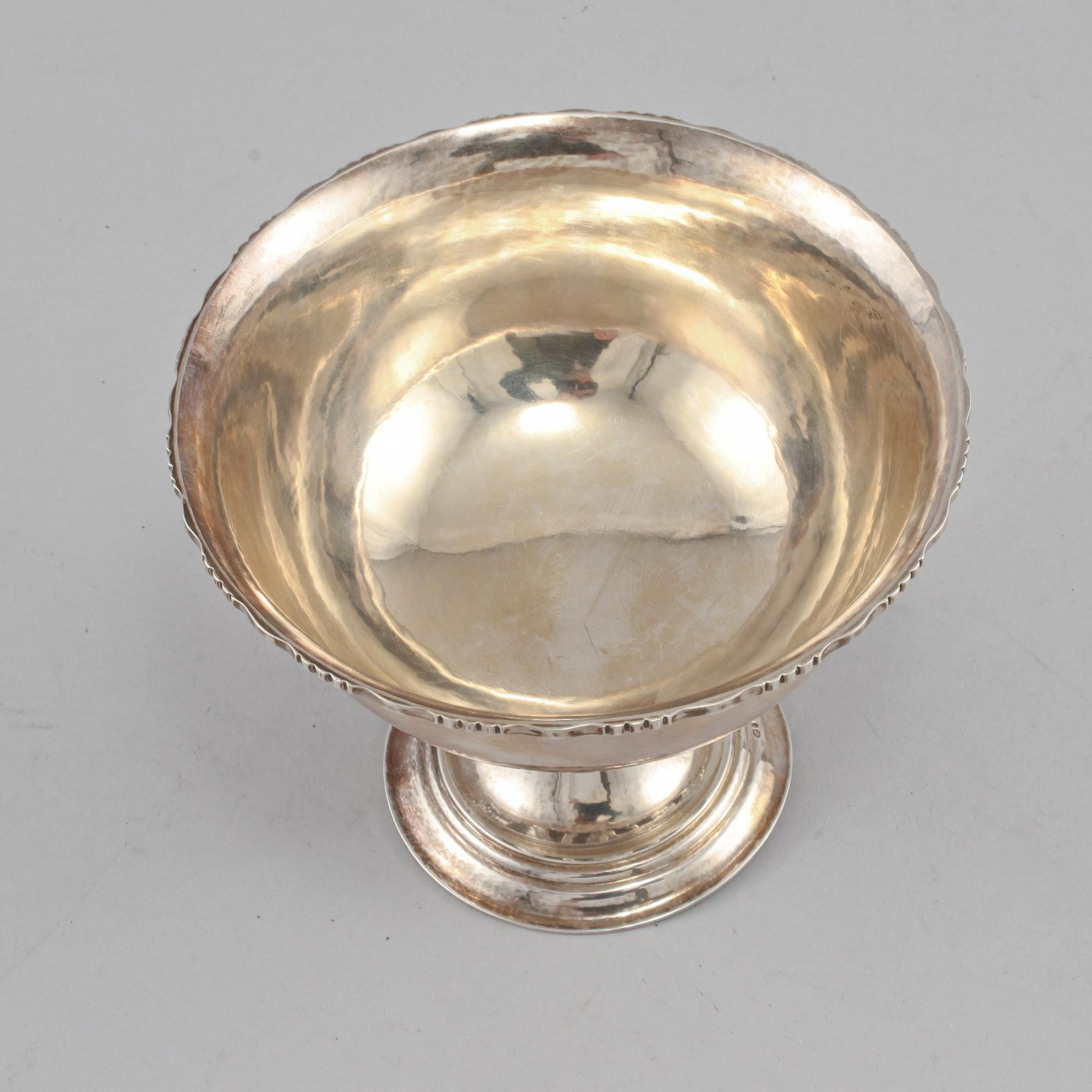 SKÅL, silver, Georg Jensen, Köpenhamn 1927. Vikt 296 g.