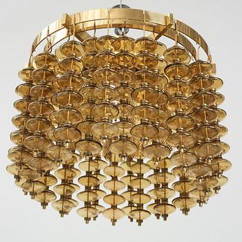 Hans-Agne Jakobsson, an "Estrella" ceiling lamp model "T580", Hans-Agne Jakobsson AB, Markaryd 1960s-70s.