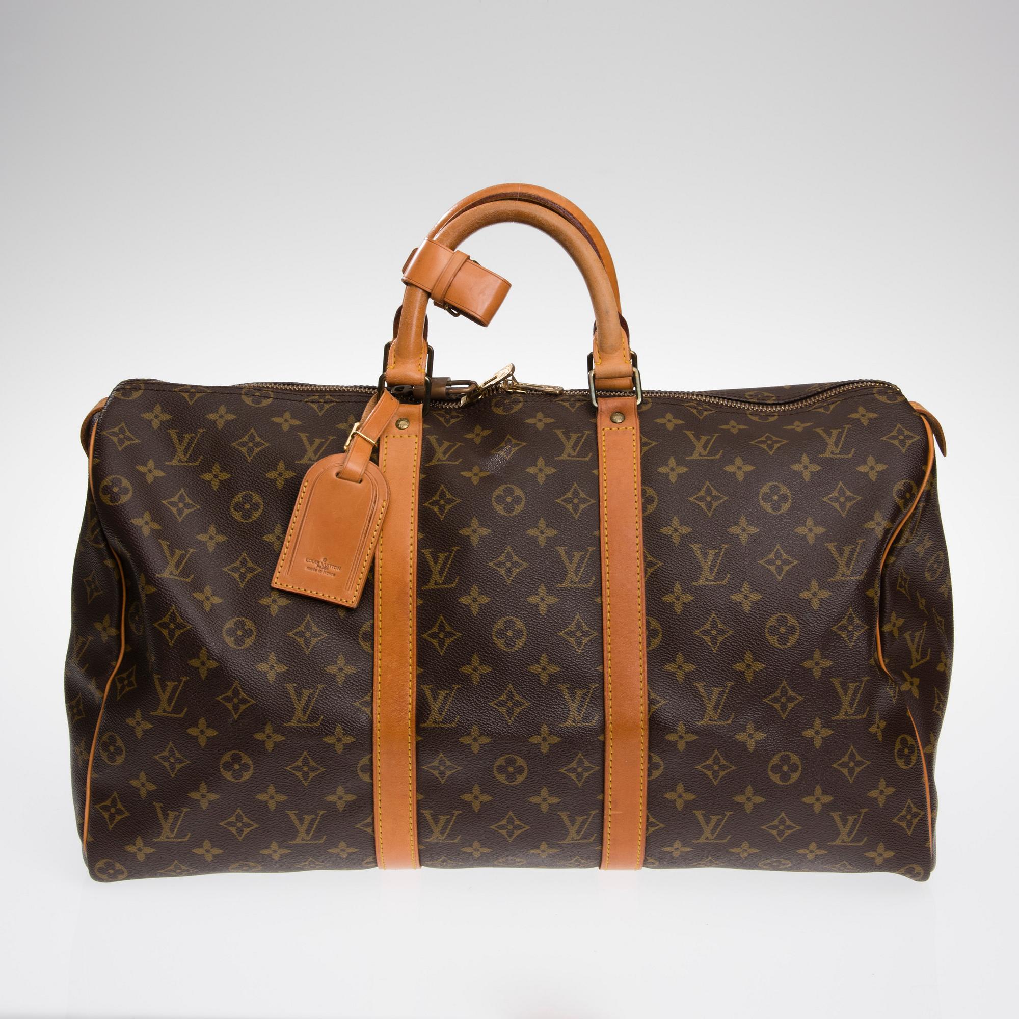 VÄSKA, "Keepall 50", Louis Vuitton.
