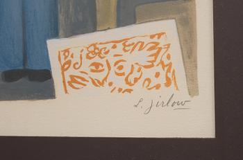 LENNART JIRLOW, färglitografi, signerad samt numrerad 173/310.