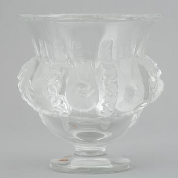 A Lalique glass footed bowl, France.