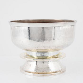 Eric Löfman, praktskål, silver, KG Markströms, Uppsala 1978. Numrerad 8/10.