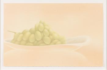 Peter Frie, Still life with grapes.