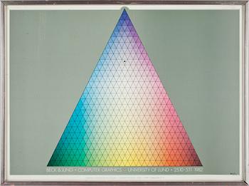 Beck & Jung (Holger Bäckström & Bo Ljungberg) · BECK & JUNG (HOLGER BÄCKSTRÖM & BO LJUNGBERG), computer ink plot. Sign